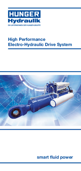 High Performance Electro-Hydraulic Drive System Flyer Hunger Drive